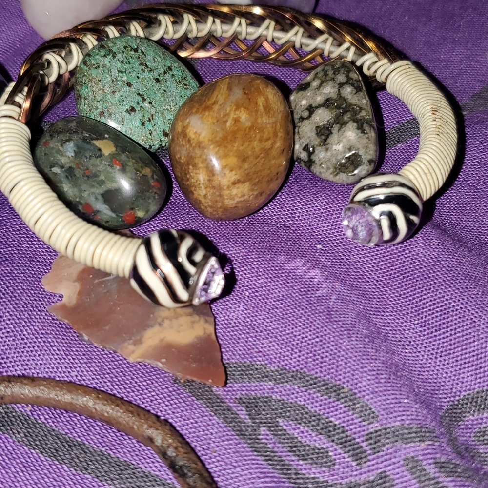 Handmade copper bracelet